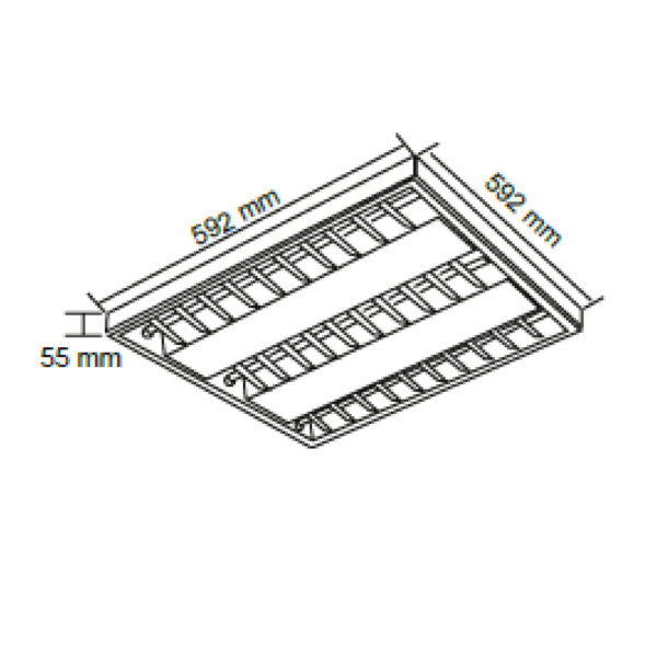 |LUMINARIA LED INTERIOR SOBREPONER MONTOYA II 24W, 127V, 1800LM, 4000K BCO - Imagen 2