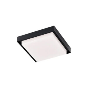 PLAFON LED 24W 127V 3000K NEGRO