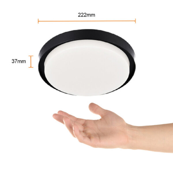 PLAFON LED IP54 V24W 127V 3000K - Imagen 4