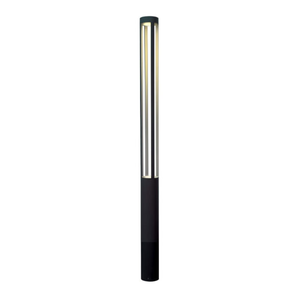 POSTE LED 25W 100-277V 3000K NEGRO