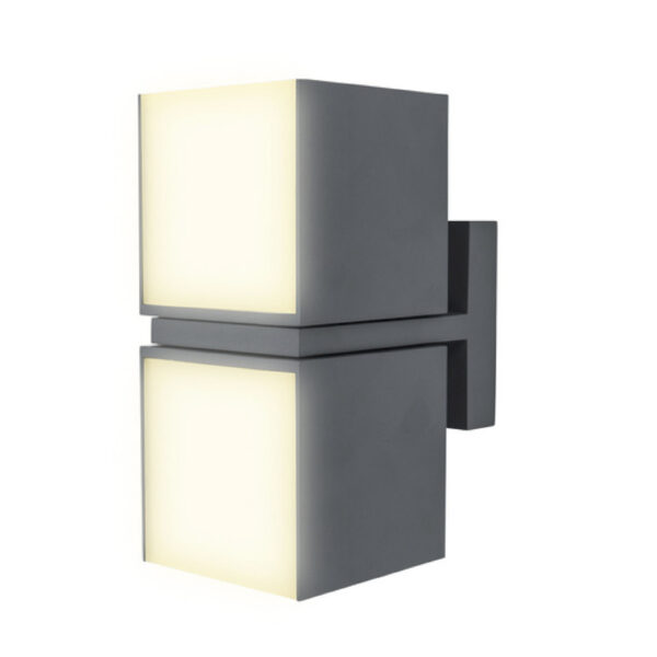 LUMINARIA LED 27W 3000K GRIS - Imagen 2