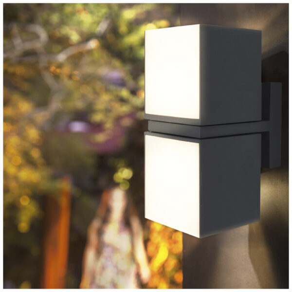 LUMINARIA LED 27W 3000K GRIS - Imagen 3