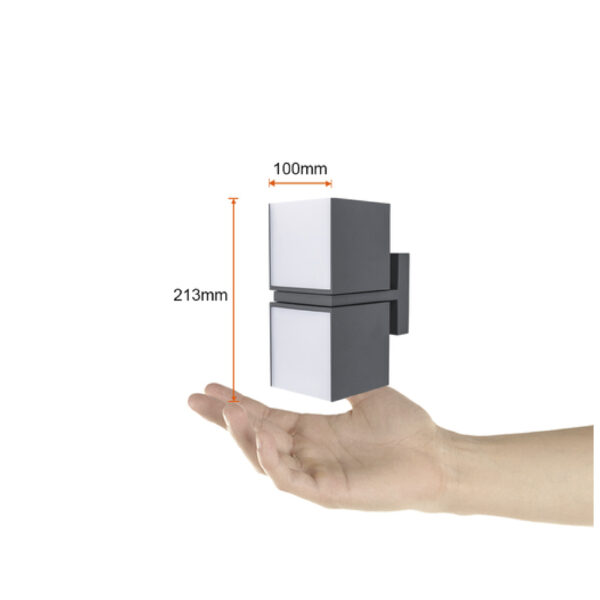LUMINARIA LED 27W 3000K GRIS - Imagen 4