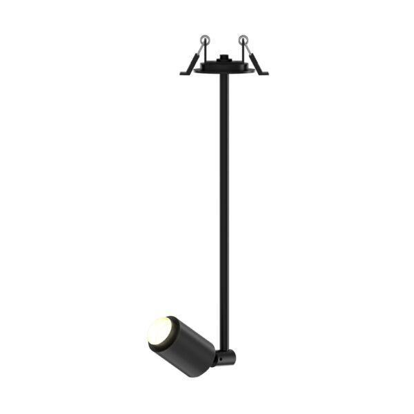 |LUMINARIA LED INTERIOR EMPOTRAR ÁNGULO APERTURA 24°  2W, 135LM, 3000K NGRO