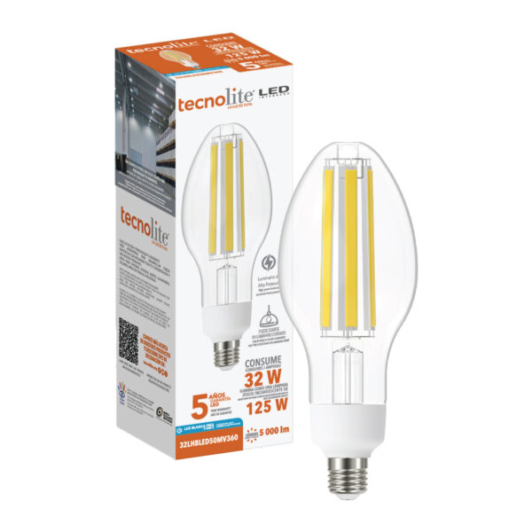 LAMPARA FILAMENTO 32W 50K E27 - Imagen 3