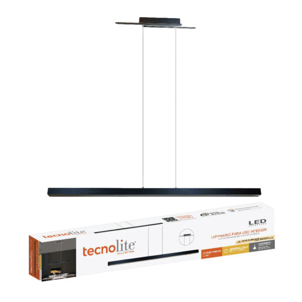 LAMP-COLG. EFECTO CANOPE 33W, 100-240V, 860LM, 30K NGR - Imagen 3