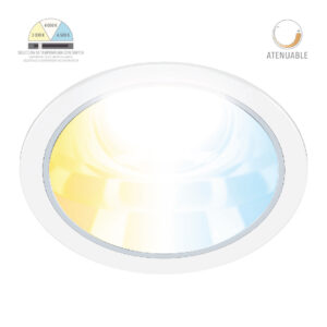LUMINARIA EMPOTRADA LUCIS III 35W, 127V, 3000LM BCO