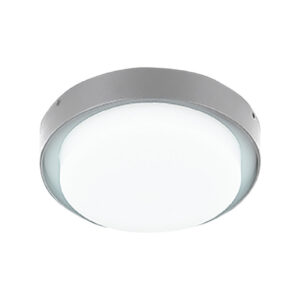 PLAFON LED IP54 35W 127V 3000K GRIS