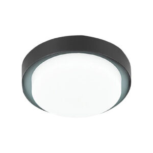 PLAFON LED IP54 35W 127V 3000K NEGRO