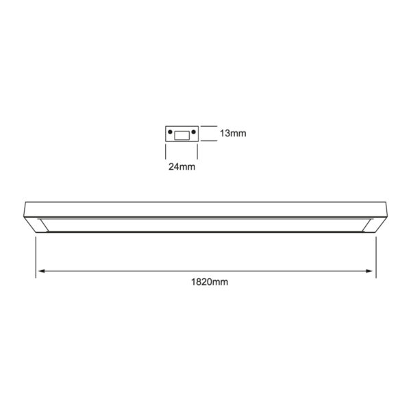 LUMINARIA INTERIOR SLIM36 ATENUABLE, 36W, 127V, 3200LM, 4000K BCO - Imagen 4