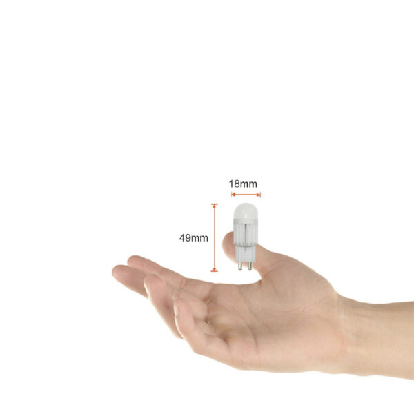 LAMP LED AMPOLLETA  3W 6500K G9 180LM - Imagen 4