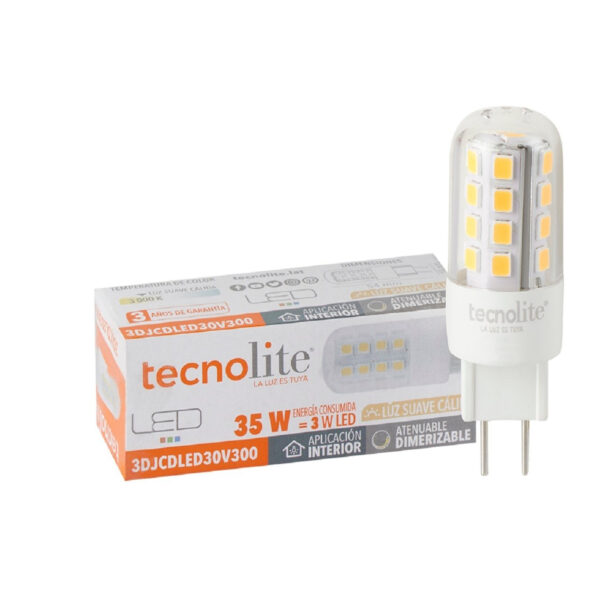 AMPOLLA LED 3W 100-127V 3000K