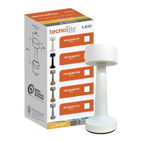 LAMP-MESA 3W, 5VCD, 110LM, 30K/40K/65K BCO 1/5 2 PACK - Imagen 2
