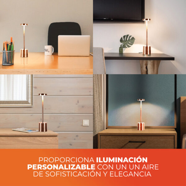 LAMP-MESA 3W, 5VCD, 150LM, 30K/40K/65K BRONCE 2/5  2 PACK - Imagen 4