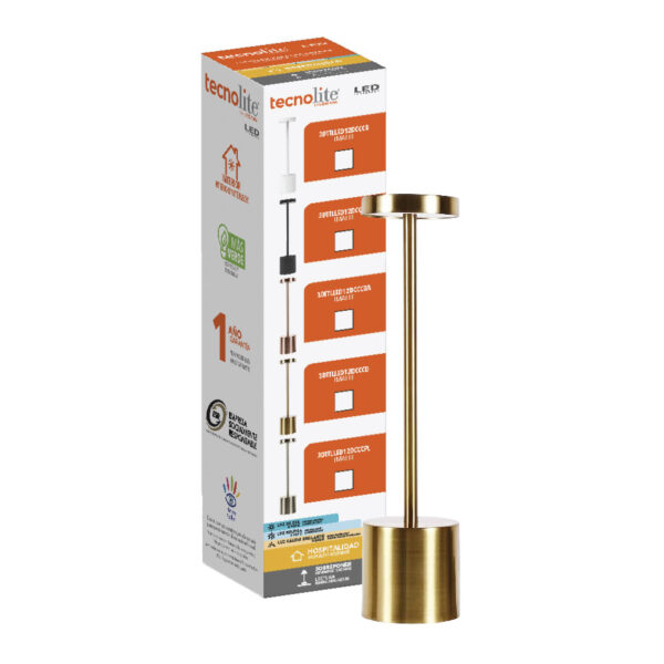 LAMP-MESA 3W, 5VCD, 150LM, 30K/40K/65K DRO 3/5  2 PACK - Imagen 2