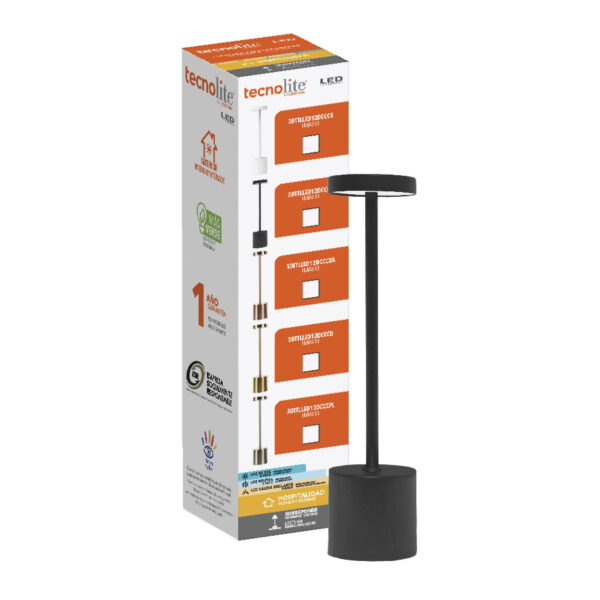LAMP-MESA 3W, 5VCD, 150LM, 30K/40K/65K NGR 4/5  2 PACK - Imagen 2