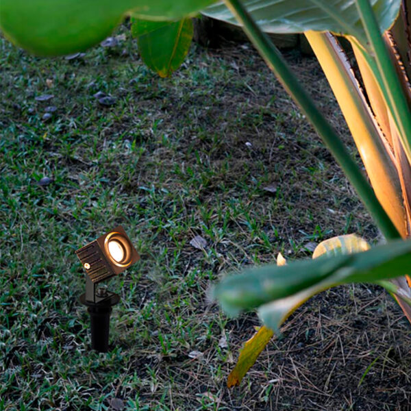 |ESTACA LED BONFIRE SQUARE 3W, 24V, 150LM, 3000K NGRO - Imagen 3