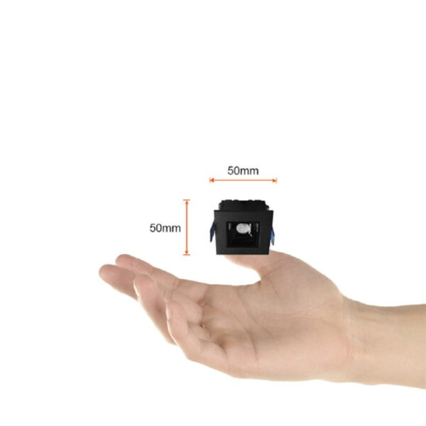 LUMINARIA  LED 3W 300K 100-240V NEGRO - Imagen 3