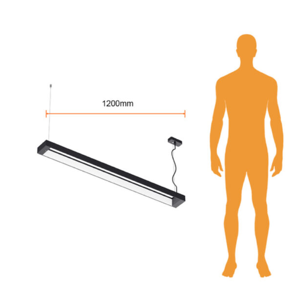 LUMINARIA SUSPENDIDA LED 40W 4000K - Imagen 4