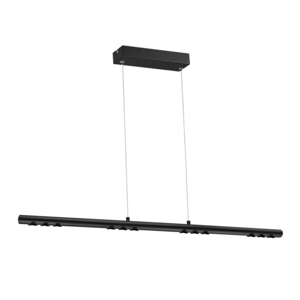 |LÁMPARA LINEAL COLGANTE LED ZUBENE V 94cm, 43W, 100-277V, 1500LM, 3000K NGRO - Imagen 2