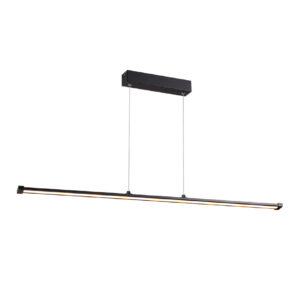 |LAMP. COLG. LED LINEAL UNUR 1.21MT  48W, 100-277V,  2500LM, 3000K NGRO