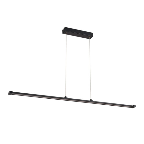 |LAMP. COLG. LED LINEAL UNUR 1.21MT  48W, 100-277V,  2500LM, 3000K NGRO - Imagen 2