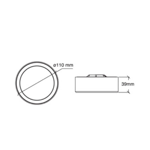 |Plafon sobreponer 3000K 4.5W - Imagen 3