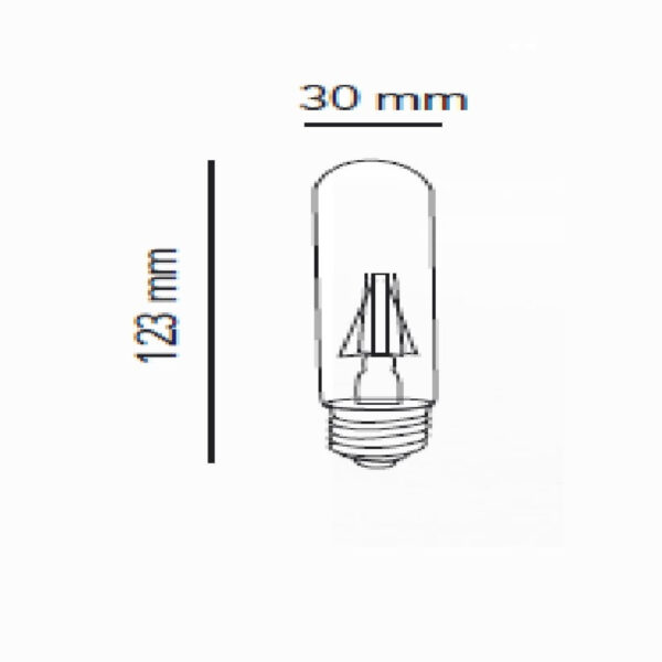 BOMBILLA LED 127V 4.5W FILAMENTO - Imagen 2
