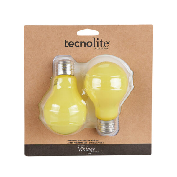 BOMBILLA REPELENTE DE INSECTOS A19 DE FILAMENTO LED, 127V, 5W, - Imagen 2
