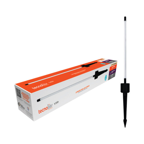 LAMPARA LED ESTACA JARDÍN 50.7CM, 5W, 100-240V, 400LM, 3000K NGRO - Imagen 3