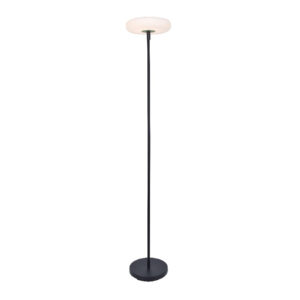 |LUMINARIA LED EXTERIOR EMPOTRADA PRIOR 5W, 3.7VCD, 480 LM, 3000K NEGRO