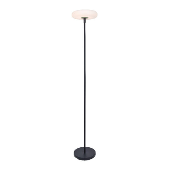 |LUMINARIA LED EXTERIOR EMPOTRADA PRIOR 5W, 3.7VCD, 480 LM, 3000K NEGRO