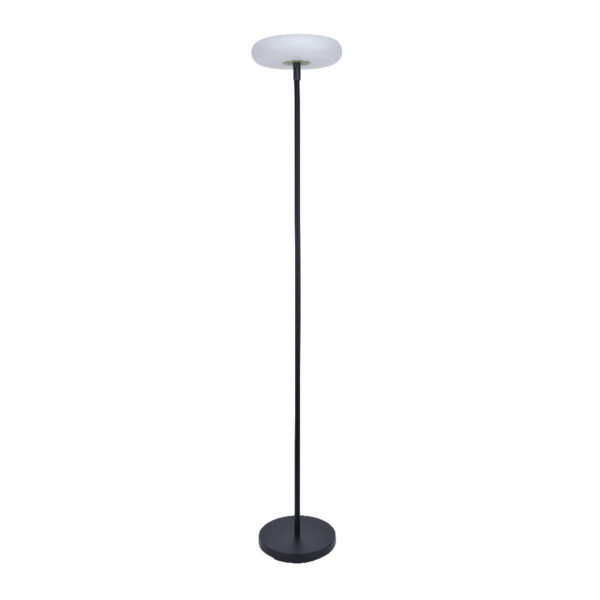 |LUMINARIA LED EXTERIOR EMPOTRADA PRIOR 5W, 3.7VCD, 480 LM, 3000K NEGRO - Imagen 2
