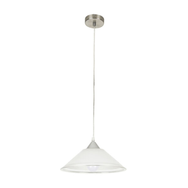 LUMINARIO SUSPENDIDO OPALINO 60W  100-240V