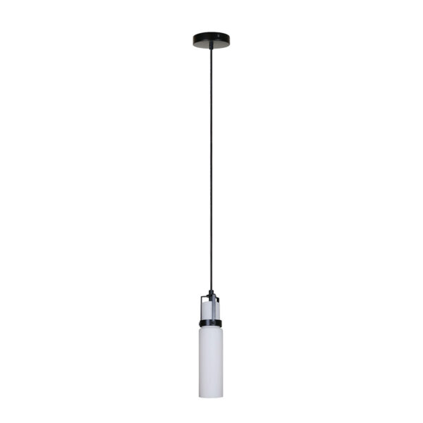 LAMP-COLG. JABBA 60W MÁX., 100-240V, E27 NGRO/OPALINO - Imagen 3