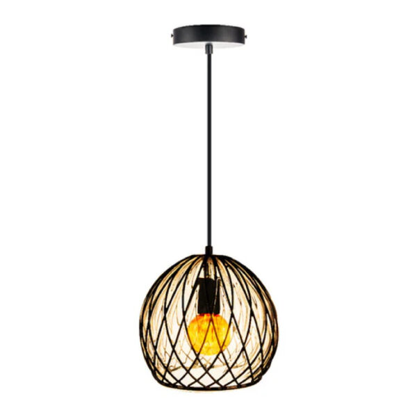 LAMPARA COLGANTE E27 60W 100-240V - Imagen 2