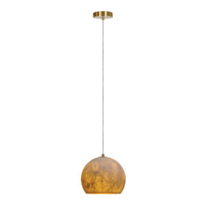 LAMP-COLG. HUNA 60W MÁX., 100-240V, E27 BCO/DOR 1/2