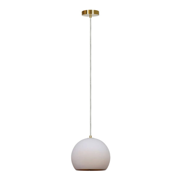 LAMP-COLG. HUNA 60W MÁX., 100-240V, E27 BCO/DOR 1/2 - Imagen 2