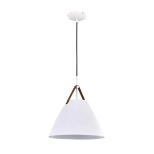 LAMPARA COLGANTE 60W 100-240V BLANCA
