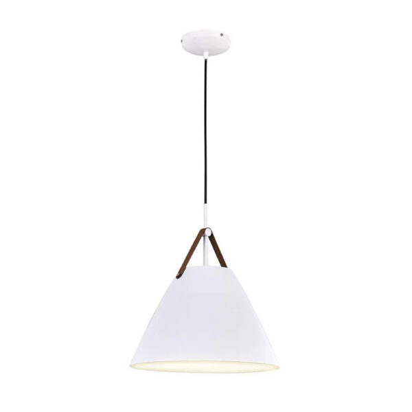 LAMPARA COLGANTE 60W 100-240V BLANCA - Imagen 2