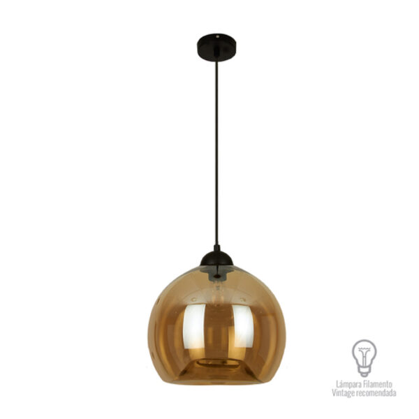 LUMINARIA COLGANTE 20W 100-240V CROMADA