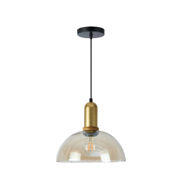 LAMP-COLG. IRENA I 60W MAX, 100-240V, BASE E27 DOR 1/2 - Imagen 2