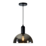 LAMP-COLG. IRENA I 60W MAX, 100-240V, BASE E27 CRISTAL/HUMO 2/2