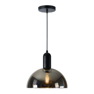 LAMP-COLG. IRENA I 60W MAX, 100-240V, BASE E27 CRISTAL/HUMO 2/2