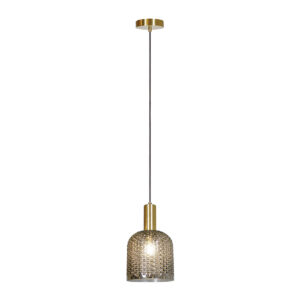 LAMP-COLG. HUNA 60W MÁX., 100-240V, E27 HUMO