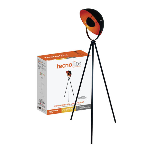LAMP-PIE. E27X1,60W MAX, 100-240V NGR/DRO - Imagen 3