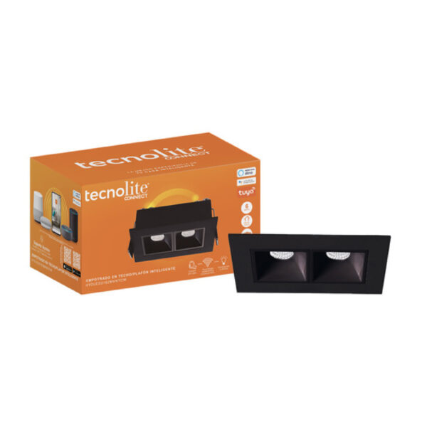 EMPOTRADO EN TECHO LED 6W 100 - 240 V NEGRO - Imagen 2