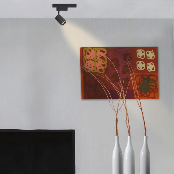 SPOT LED 7W 100<240V 3000K NEGRO - Imagen 3