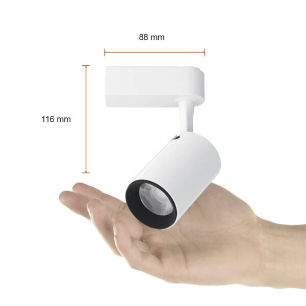 SPOT LED 7W 100<240V 3000K NEGRO - Imagen 4