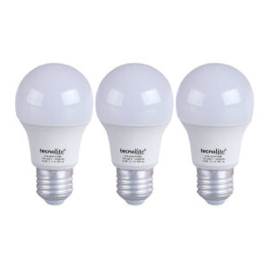 LAMP LED A19 8.5W 127V 6500K E27 800LM 3PK